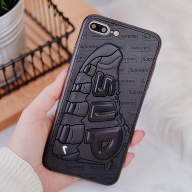 Чехол Sneakers Brand Case (TPU) для iPhone 7 Plus | 8 Plus Кроссовок Black купить