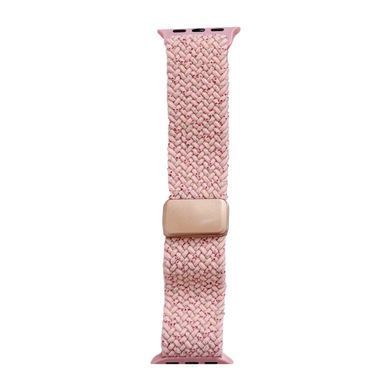 Ремешок Braided Magnetic для Apple Watch 42mm | 44mm | 45mm | 46mm | 49mm Starlight Pink
