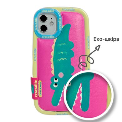 Чохол Crocodile Cniss Kahey Case для iPhone 11 Pink купити