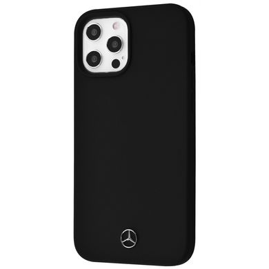 Чохол Silicone Mercedes-Benz Case для iPhone 12 | 12 PRO Black - ash-mobile.com.ua - фото 1