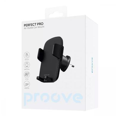 Автомобільний тримач Proove Perfect Pro Air Outlet Car Mount Black - ash-mobile.com.ua - фото 2