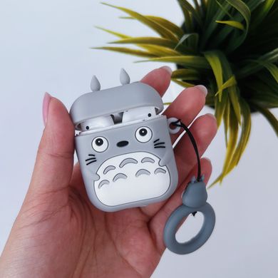 Чохол 3D для AirPods 1 | 2 Totoro Grey - ash-mobile.com.ua - фото 2