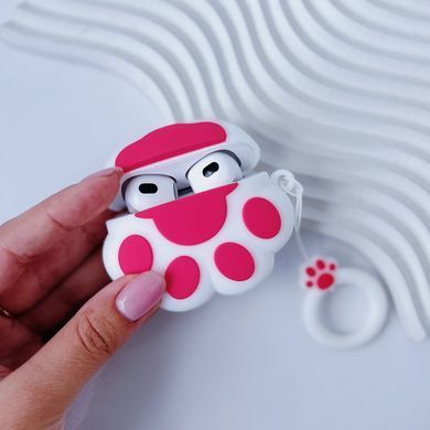 Чохол 3D для AirPods 3 White Paw - ash-mobile.com.ua - фото 2