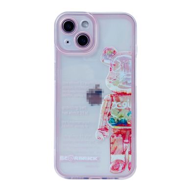 Чохол Brick Bear Case для iPhone 14 Transparent Pink - ash-mobile.com.ua - фото 1