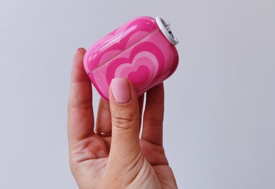 Чехол Heart Barbie Case для AirPods 3 Pink