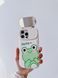 Чехол с закрытой камерой для iPhone 13 PRO Frog Green