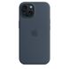 Чехол Silicone Case Full OEM для iPhone 15 Plus Storm Blue