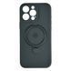 Чохол Silicone Case with Ring Stand Full Camera для iPhone 12 PRO MAX Charcoal Grey