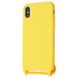 Чохол WAVE Lanyard Case для iPhone XS MAX Yellow