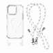 Чохол Crossbody Case MagSafe на шнурку для iPhone 17 PRO MAX White