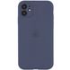 Чохол Silicone Case Full + Camera для iPhone 12 MINI Lavender Grey