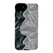 Чохол Ribbed Case для iPhone 7 | 8 | SE 2 | SE 3 Marble White/Green - ash-mobile.com.ua - фото 1