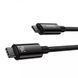 Кабель Baseus Tungsten Gold fast charging Type-C to Type-C 240W (1m) Black