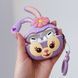 Чохол 3D для AirPods PRO Flower Pink Stella Rabbit Purple