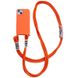 Чехол TPU two straps California Case для iPhone 14 Plus Orange