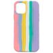 Чехол Braided Rainbow Case Full для iPhone 11 Pink/Glycine купить