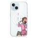 Чехол прозрачный Print Home Girls with MagSafe для iPhone 15 Plus Pink
