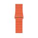 Шкіряний Ремінець Leather Loop Band для Apple Watch 42/44/45/49 mm Orange