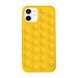 Чехол Pop-It Case для iPhone 11 Yellow купить