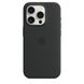 Чохол Silicone Case Full OEM+MagSafe для iPhone 15 PRO MAX Black