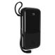 Портативна Батарея Baseus Qpow Digital Display 15W 20000mAh with IP Cable Black