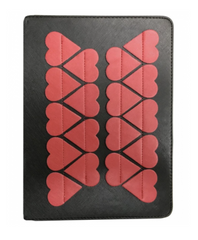 Чохол Slim Case для iPad Mini | 2 | 3 | 4 | 5 7.9 Love Black-Red купити