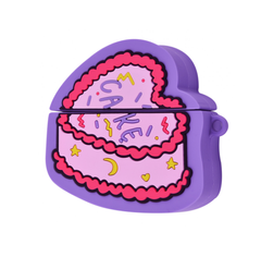Чохол 3D для AirPods 1 | 2 Cake Heart купити