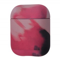 Чохол для Airpods 1|2 Watercolor Case Pink/Black