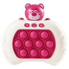 Портативная игра Pop-it Speed Push Game Bear Strawberry купить