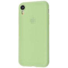 Чехол Silicone Case Ultra Thin для iPhone XR Mint Gum купить
