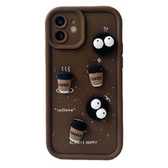 Чехол Pretty Things Case для iPhone 12 Brown Coffee/Oreo купить