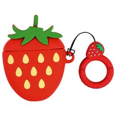 Чохол для Airpods 1|2 3D Strawberry купити