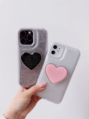 Чохол Love Crystal Case для iPhone 14 Black - ash-mobile.com.ua - фото 3