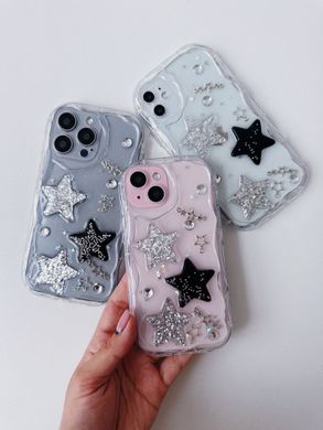 Чохол Stars Case для iPhone 14 Transparent - ash-mobile.com.ua - фото 6