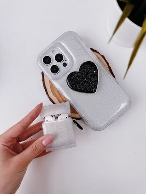 Чохол Love Crystal Case для iPhone 14 Black - ash-mobile.com.ua - фото 5