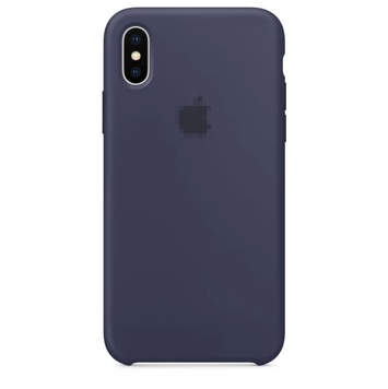 Чохол Silicone Case OEM для iPhone XS MAX Midnight Blue - ash-mobile.com.ua - фото 1