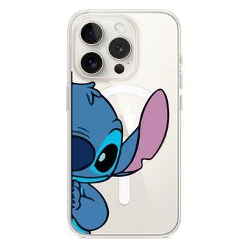 Чохол прозорий Print Blue Monster with MagSafe для iPhone 11 PRO Half - ash-mobile.com.ua - фото 1