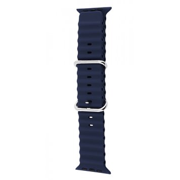 Ремінець Ocean Band для Apple Watch 42mm | 44mm | 45mm | 46mm | 49mm Midnight Blue - ash-mobile.com.ua - фото 1