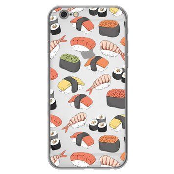 Чохол прозорий Print FOOD для iPhone 6 | 6s Sushi - ash-mobile.com.ua - фото 1