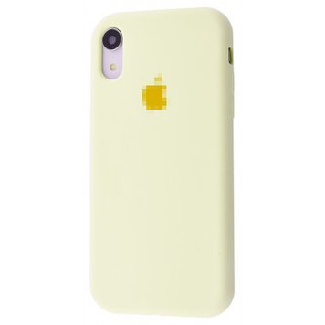 Чохол Silicone Case Full для iPhone XR Mellow Yellow - ash-mobile.com.ua - фото 1