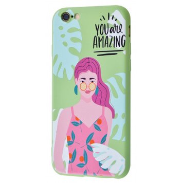 Чехол WAVE Fancy Case для iPhone 6 | 6S You Are Amazing Green - ash-mobile.com.ua - фото 1