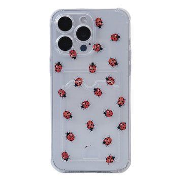 Чохол прозорий з кишенею ASH PRINT для iPhone 15 Lazybug - ash-mobile.com.ua - фото 1