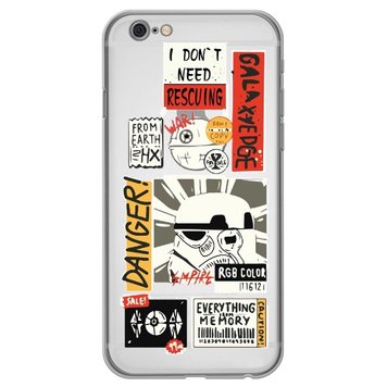 Чехол прозрачный Print Star Wars для iPhone 6 | 6s Stormtrooper - ash-mobile.com.ua - фото 1