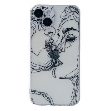 Чехол FULL+CAMERA Face Case для iPhone 13 Transparent - ash-mobile.com.ua - фото 1