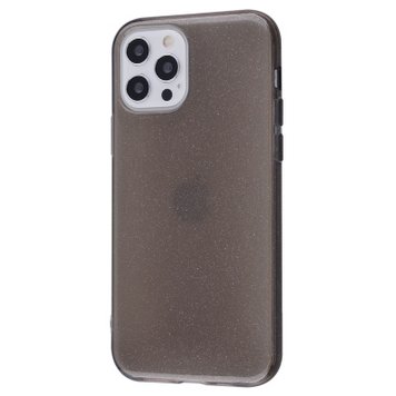 Чохол Crystal color Silicone Case для iPhone 12 | 12 PRO Black - ash-mobile.com.ua - фото 1