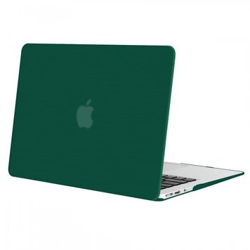 Накладка HardShell Matte для MacBook Air 13.3" (2010-2017) Dark Green - ash-mobile.com.ua - фото 1