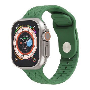 Ремешок Rhombus для Apple Watch 42mm | 44mm | 45mm | 46mm | 49mm Green - ash-mobile.com.ua - фото 1