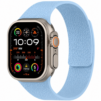 Ремінець Silicone Magnetic Strap для Apple Watch 38mm | 40mm | 41mm | 42mm (10 | 11 series) Light Blue