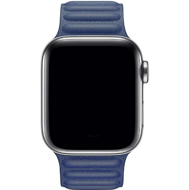 Ремешок Leather Link для Apple Watch 42/44/45/49 mm Baltic Blue купить
