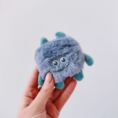 Чехол Monsters inc. плюшевый для AirPods 3 Blue